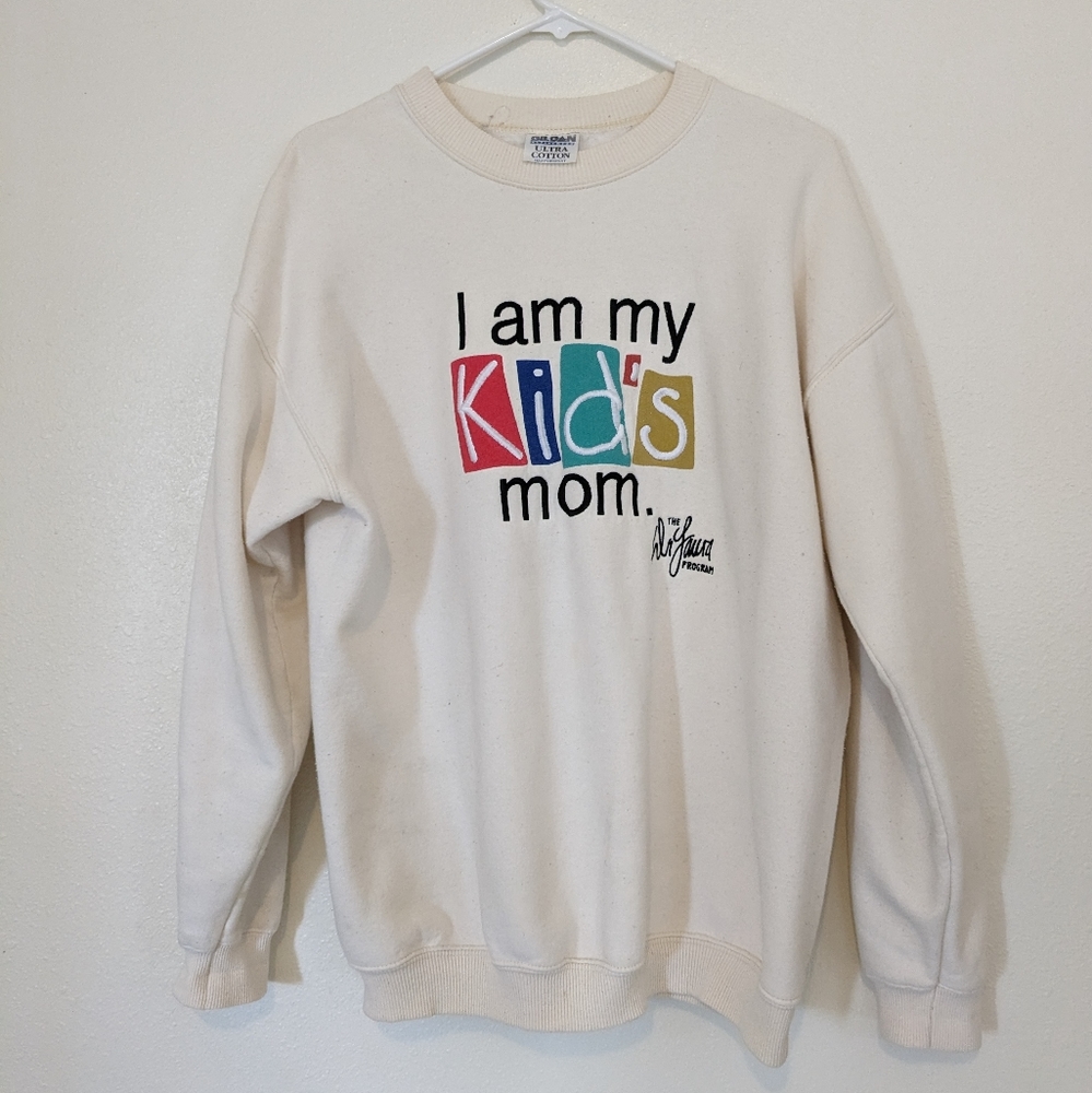 Vintage women's Dr. Laura sweatshirt size L